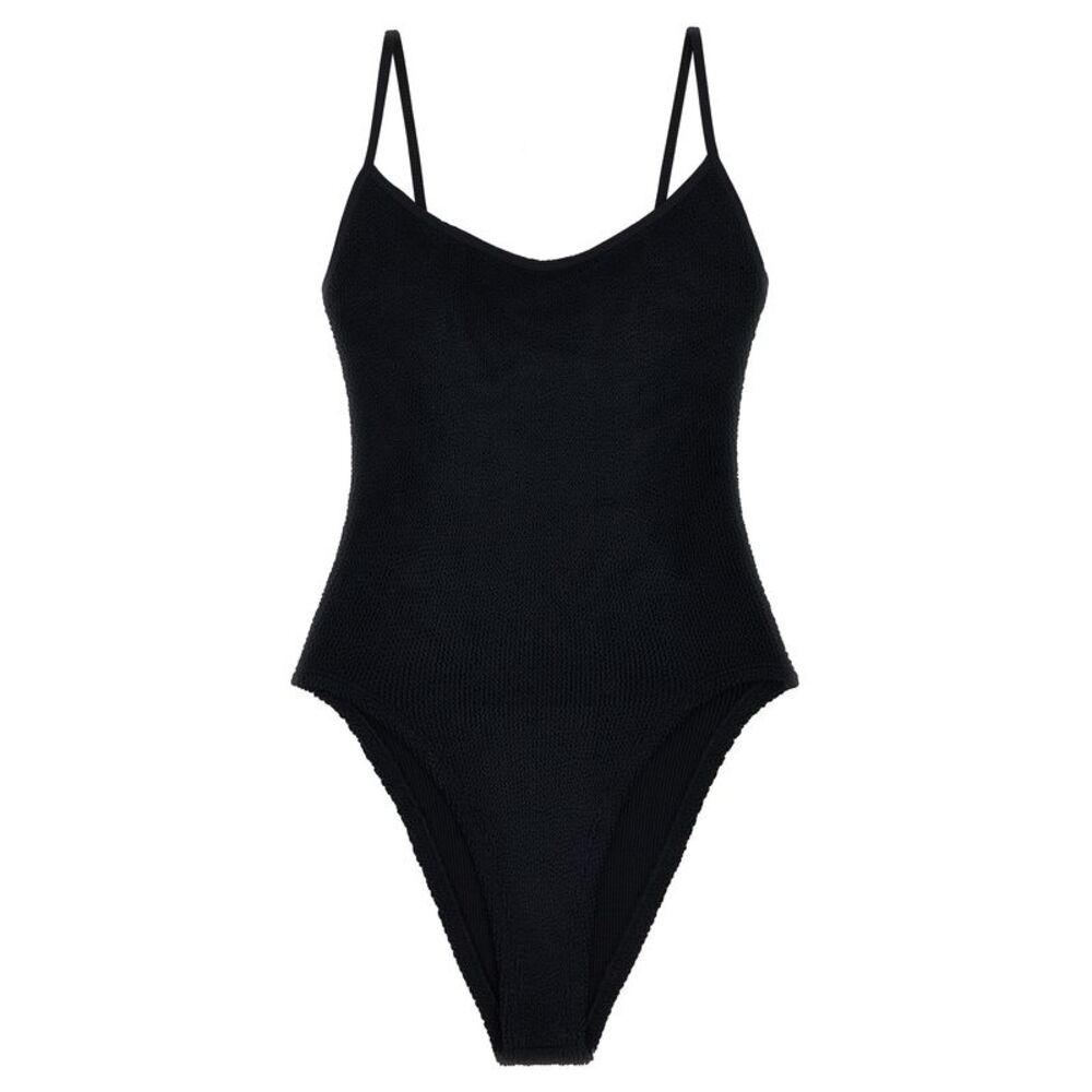 Hunza G Black Polyamide One-Piece Women's Swimsuit